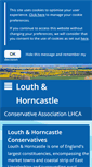 Mobile Screenshot of louthandhorncastle.org.uk